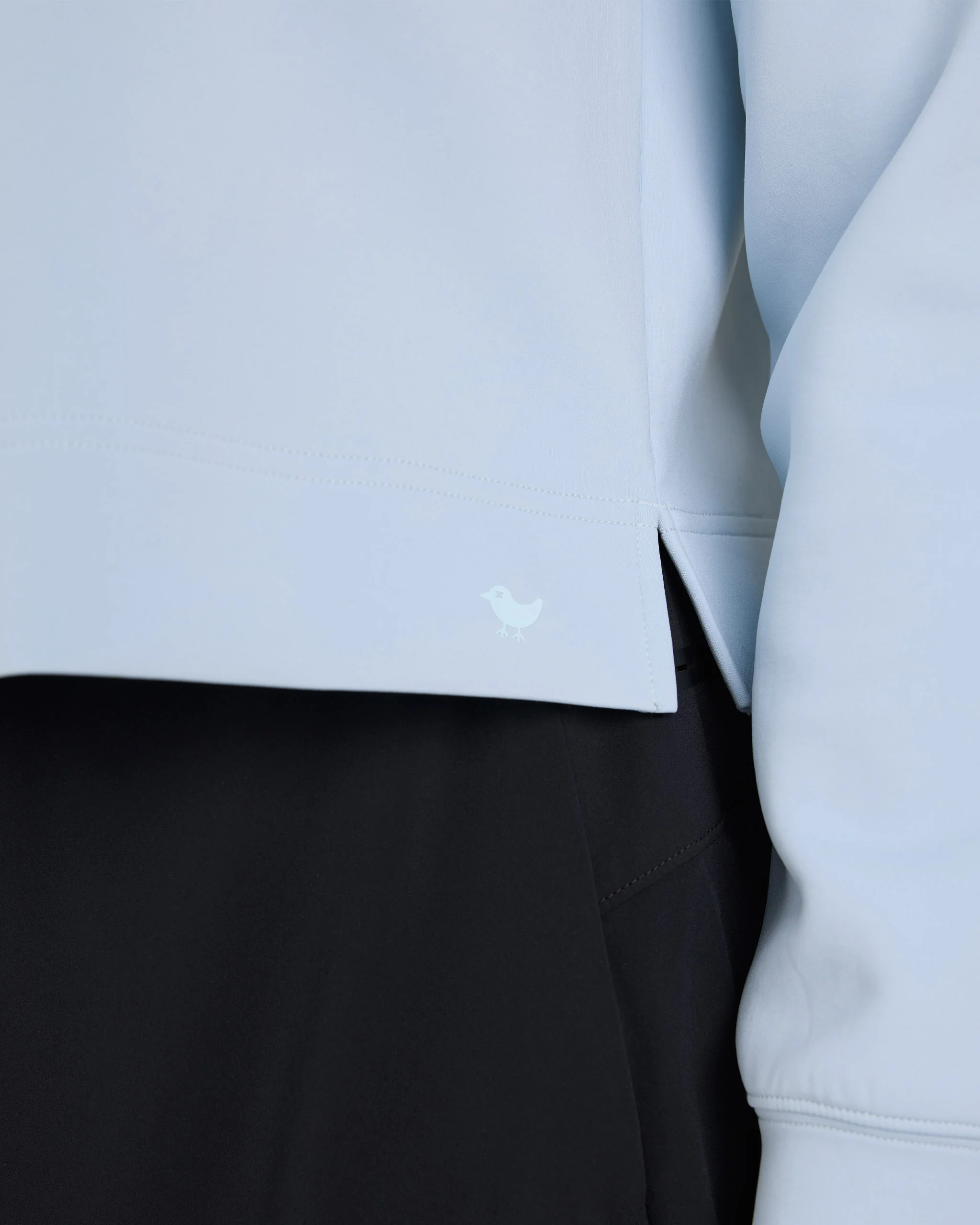 At Ease Quarterzip - Baby Blue - Image 2
