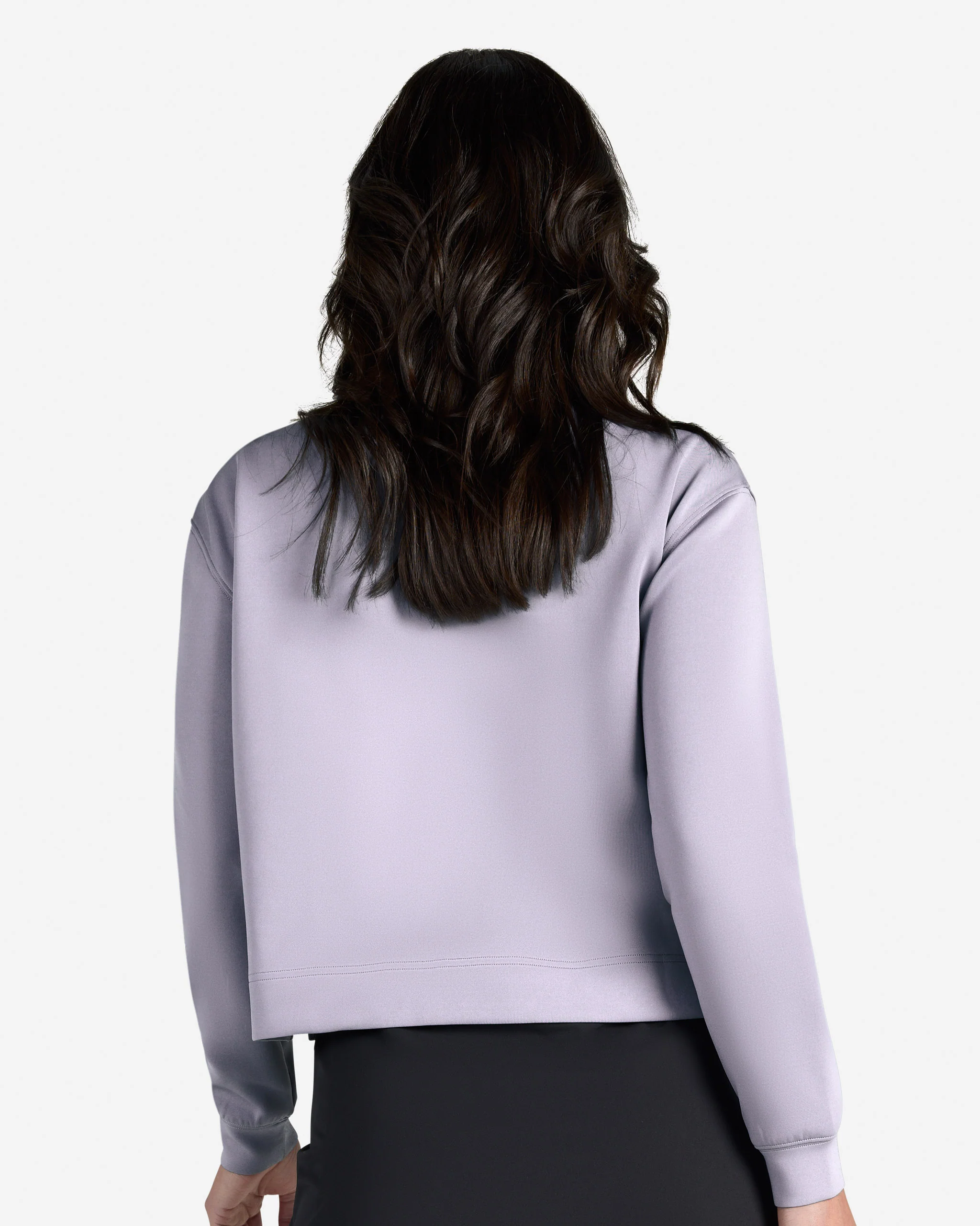 At Ease Quarterzip - Thistle - Image 3