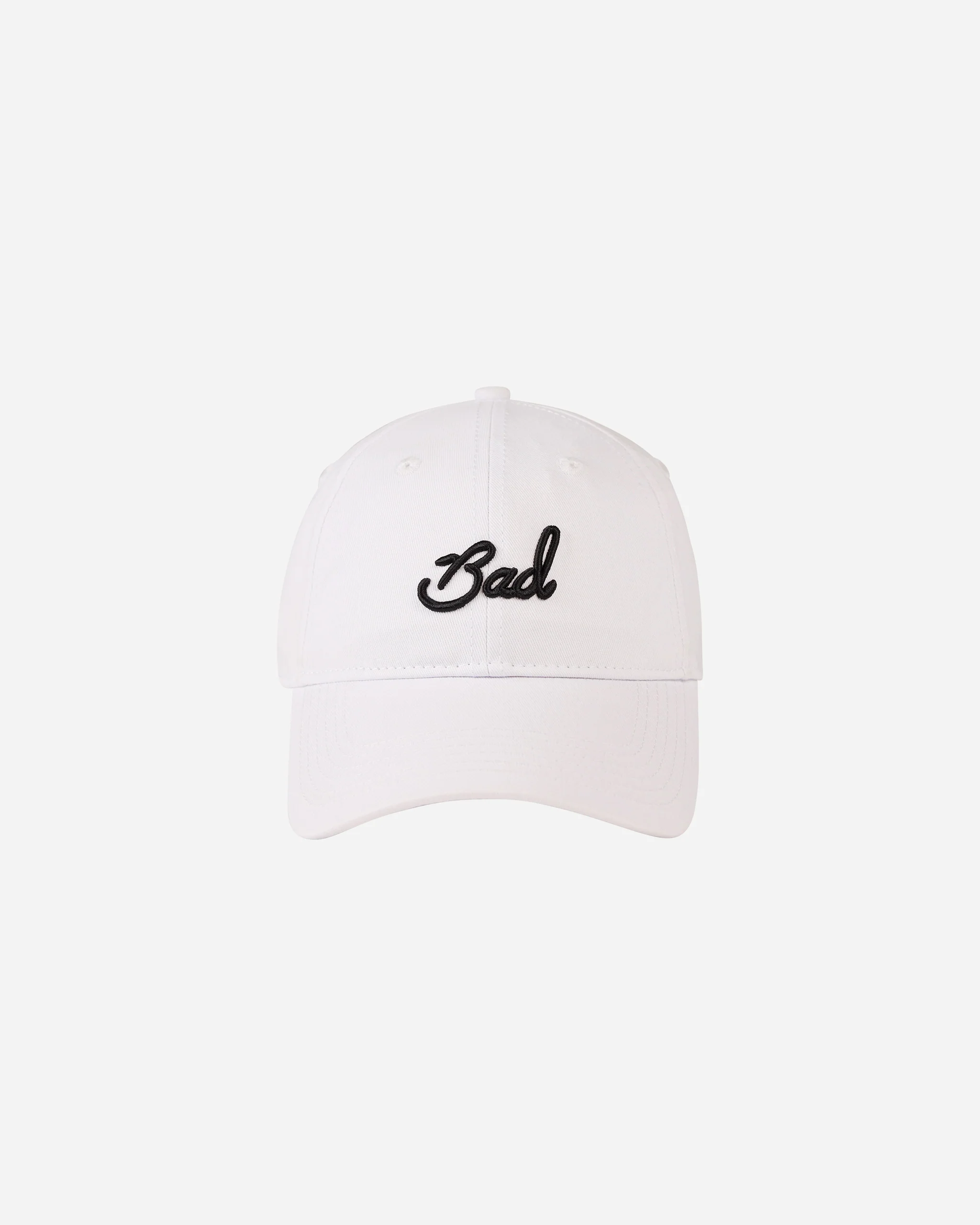 Bad Birdie Bad Dad Hat - White