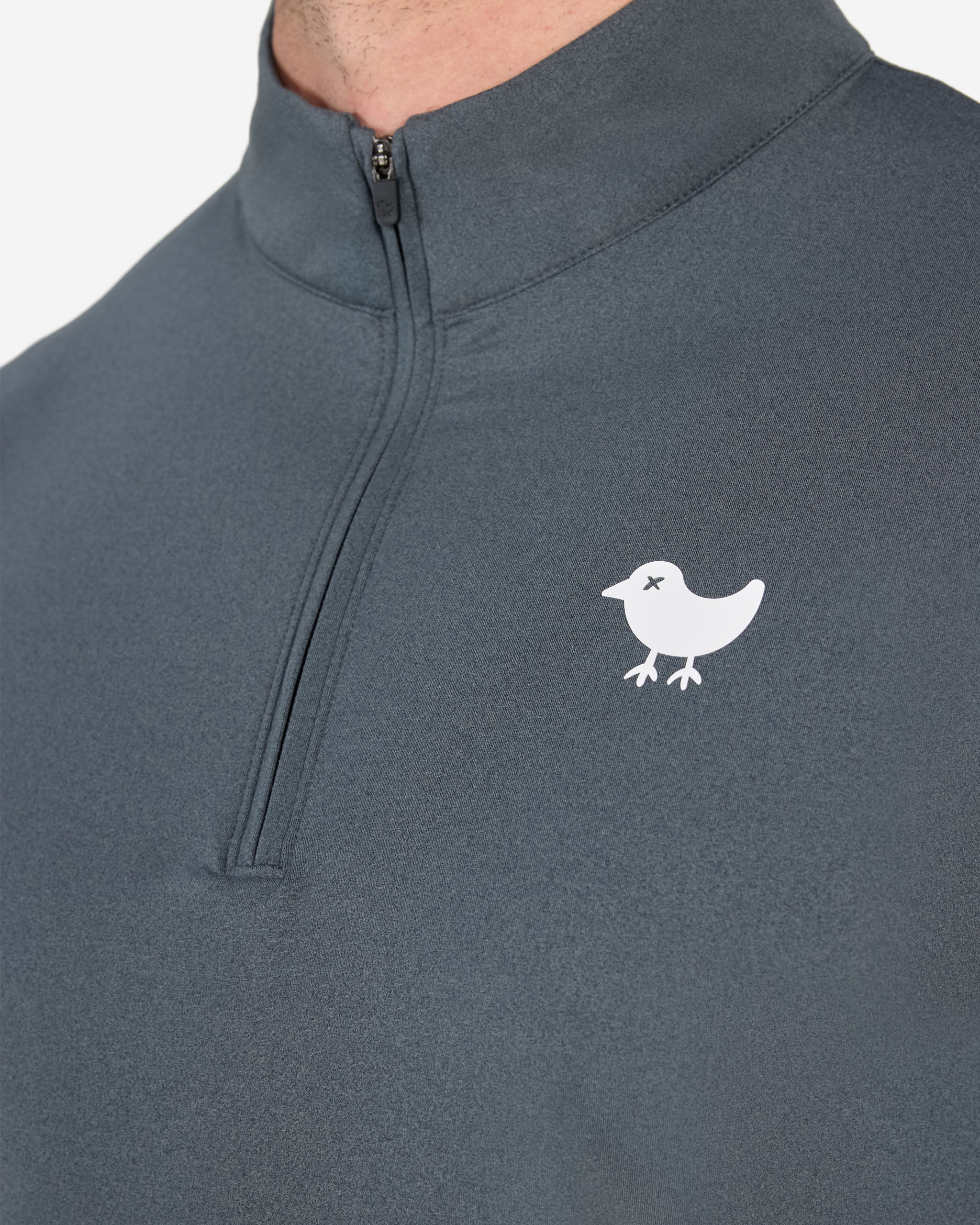 Velocity Quarterzip - Charcoal - Image 3