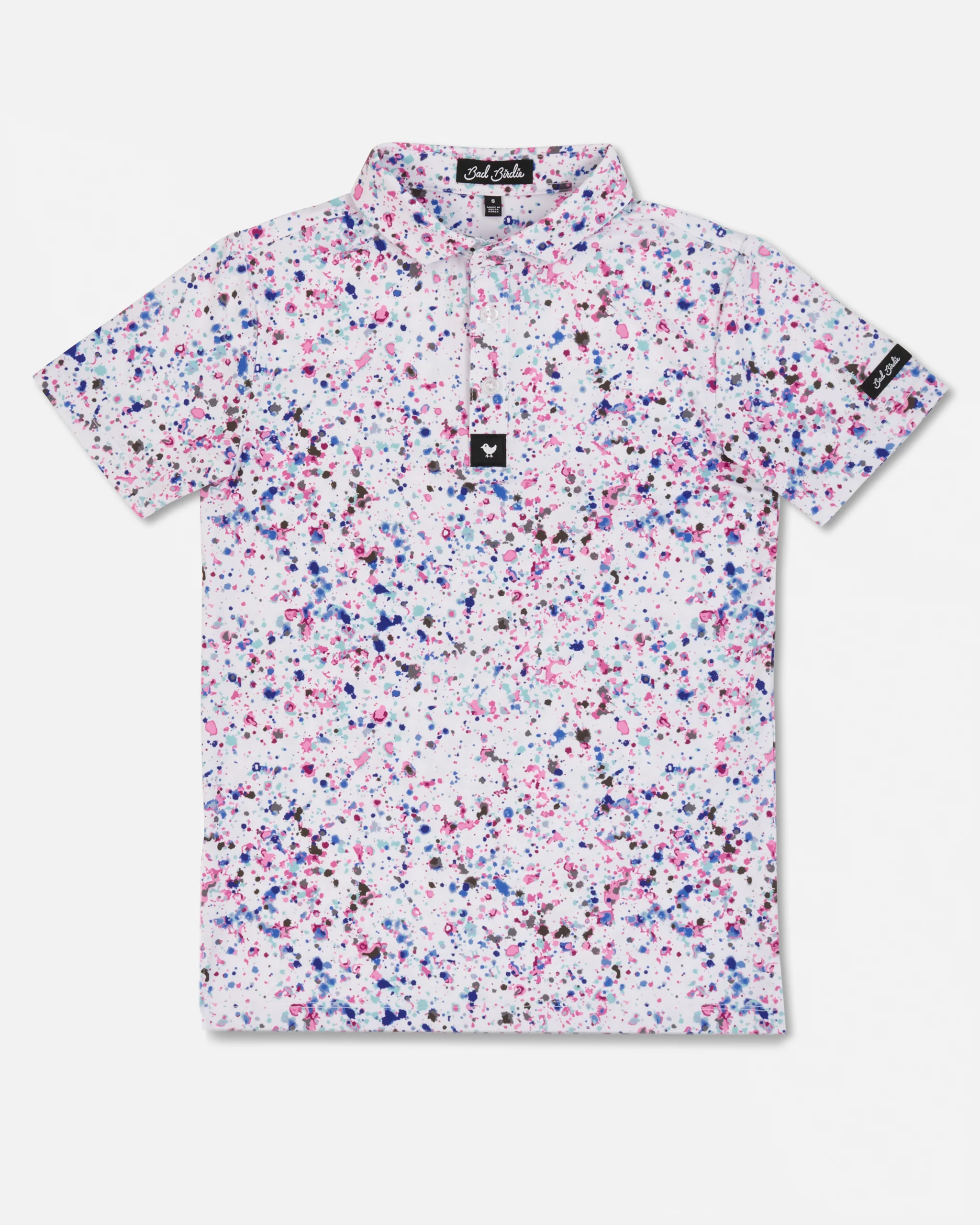 Youth Polo - Paint Splatter 3 - Image 5