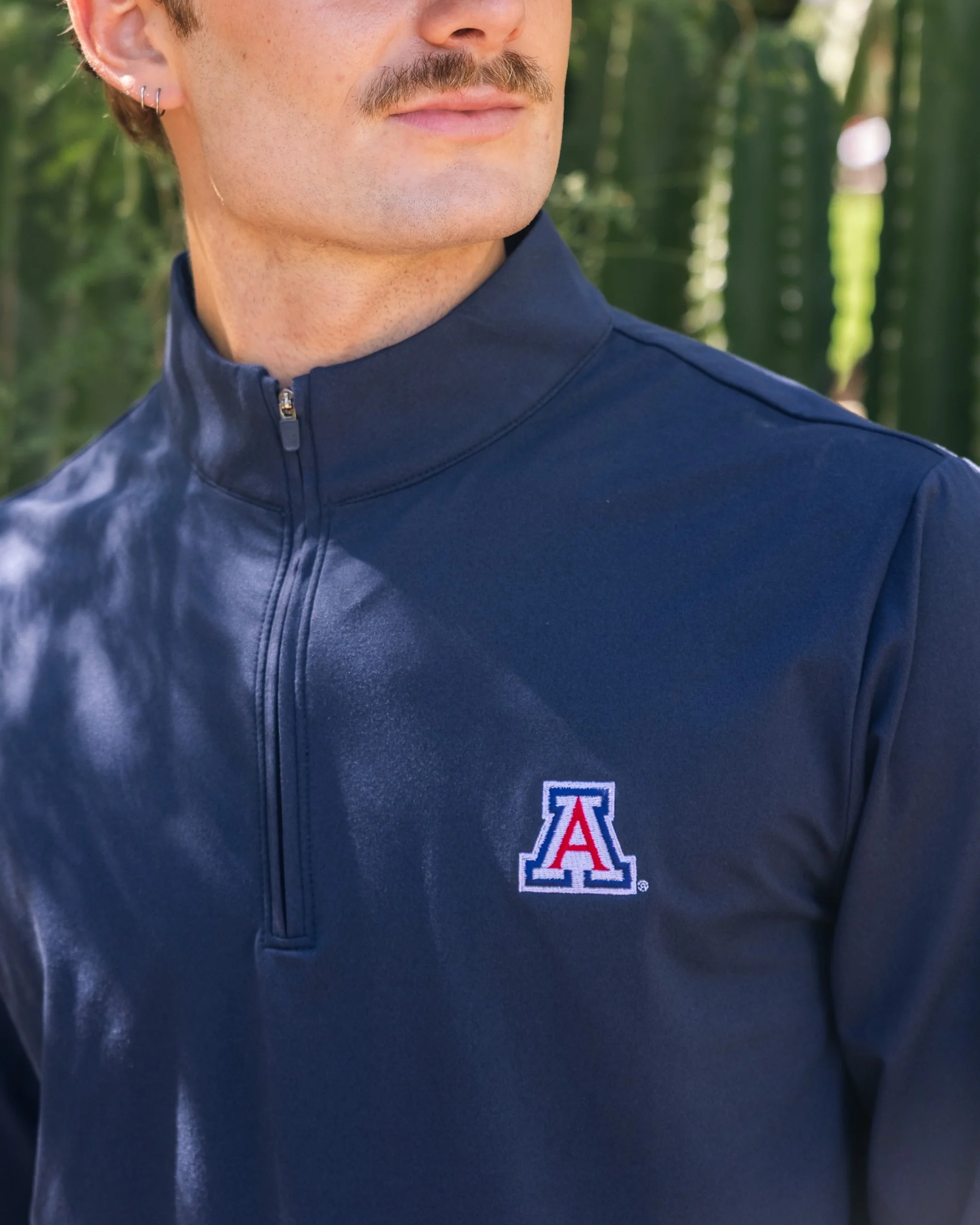 University of Arizona - Quarterzip - Dark Navy - Image 3