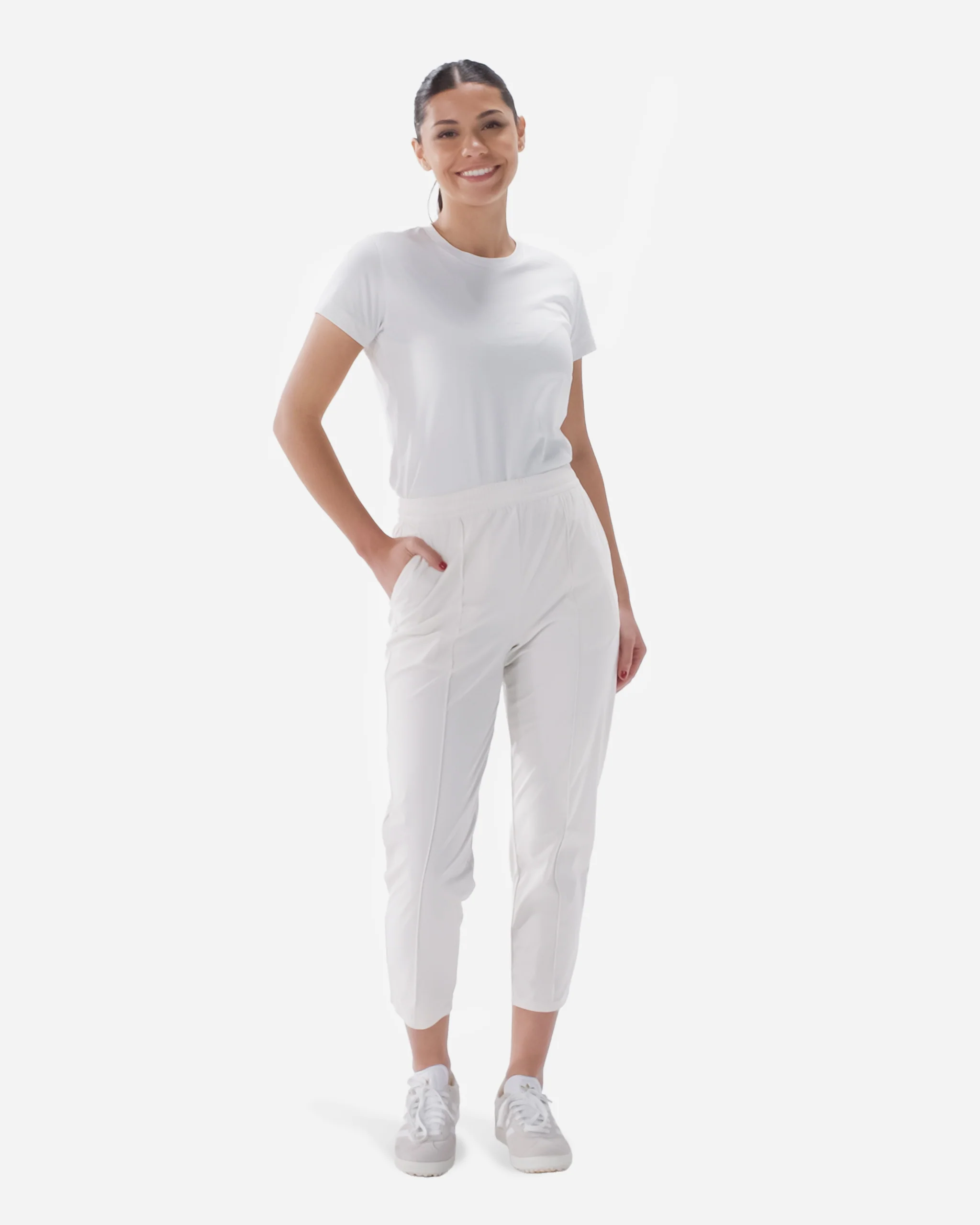 Women's Players Pant - White Onyx - Image 3