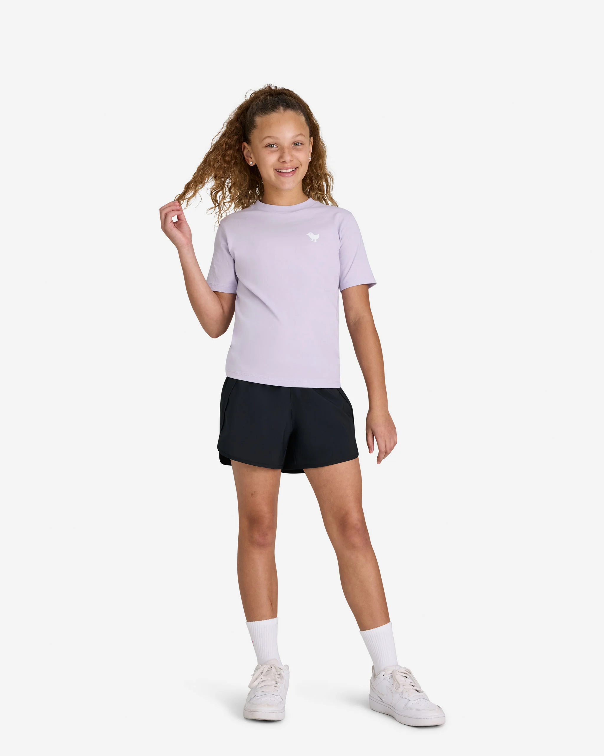 Youth Bad Tee - Thistle - Image 4