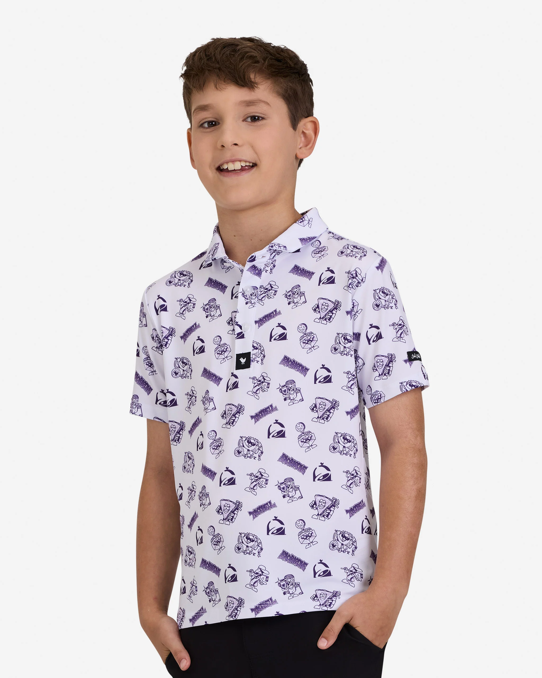 Youth Polo - Taco Bell Doodle