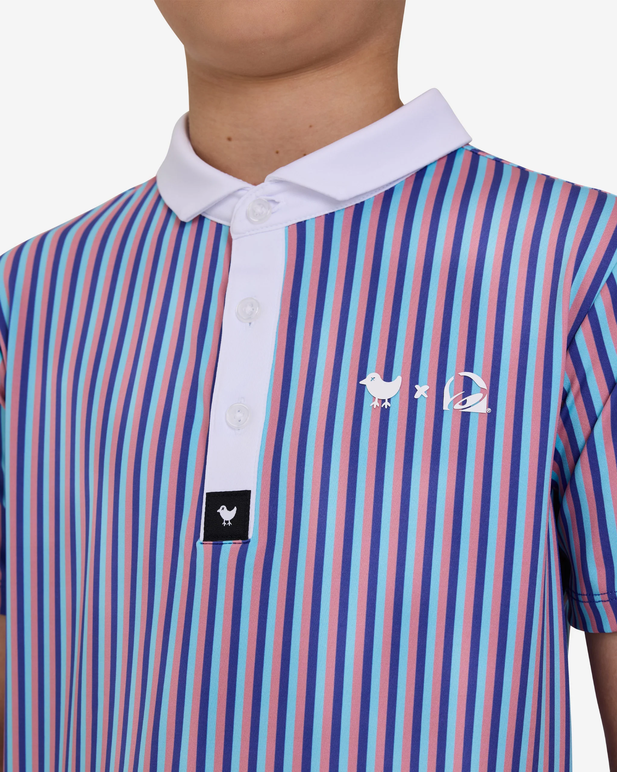 Youth Taco Bell Candy Stripe - Image 3